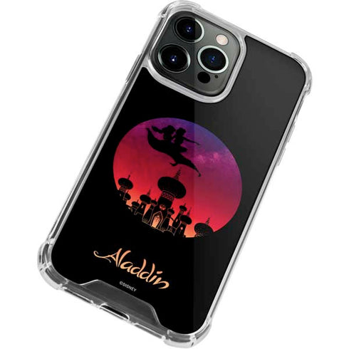 Disney Aladdin A Whole New World Art iPhone 13 Pro Max Clear Case